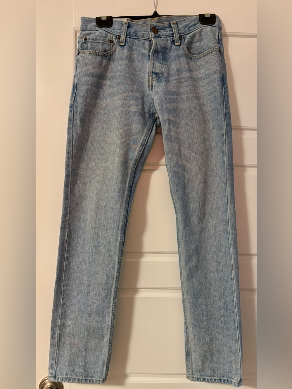 Hollister Light Blue Straight Jeans